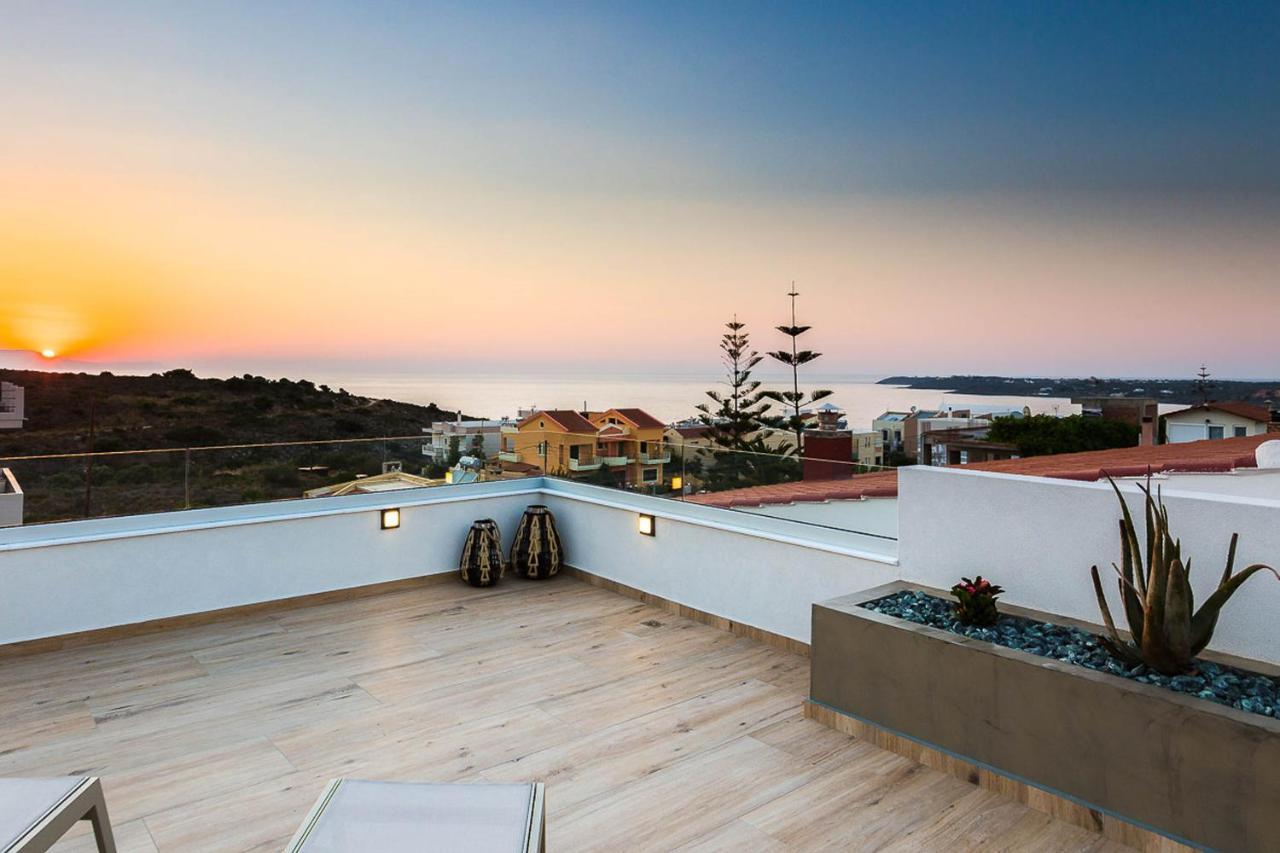 Villa Amelia I Free 9 Seater Mini Van & Pool Kalathas Eksteriør bilde