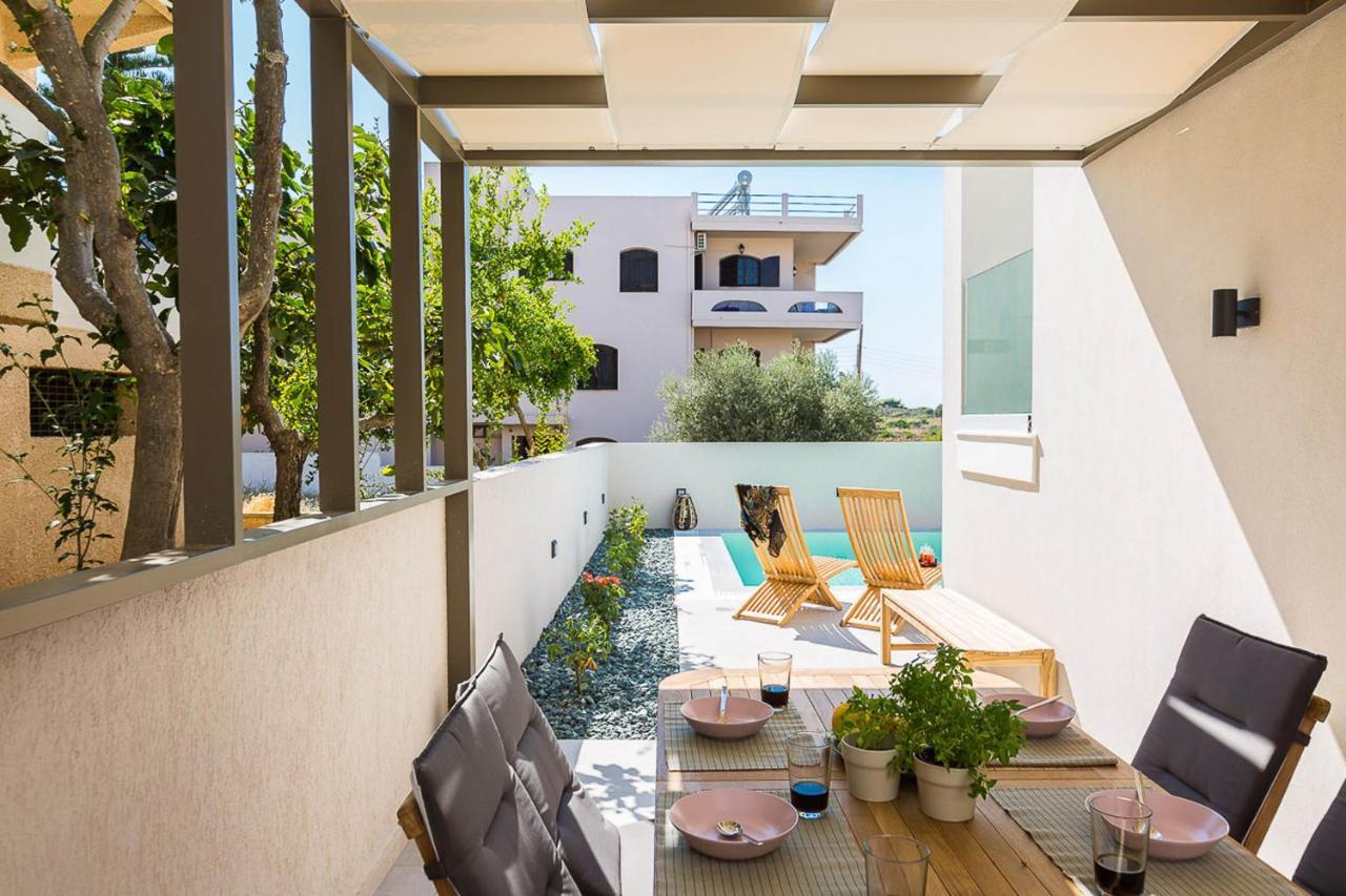 Villa Amelia I Free 9 Seater Mini Van & Pool Kalathas Eksteriør bilde