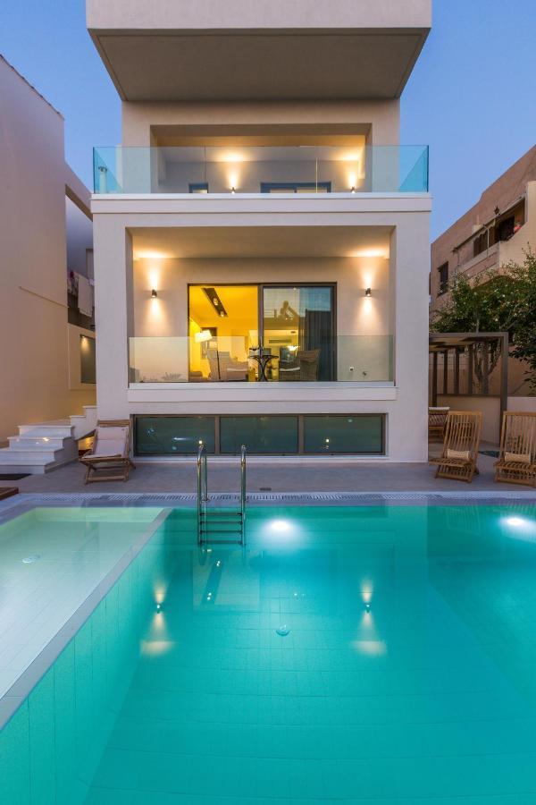 Villa Amelia I Free 9 Seater Mini Van & Pool Kalathas Eksteriør bilde